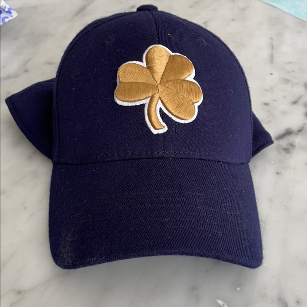 Notre dame baseball cap blue